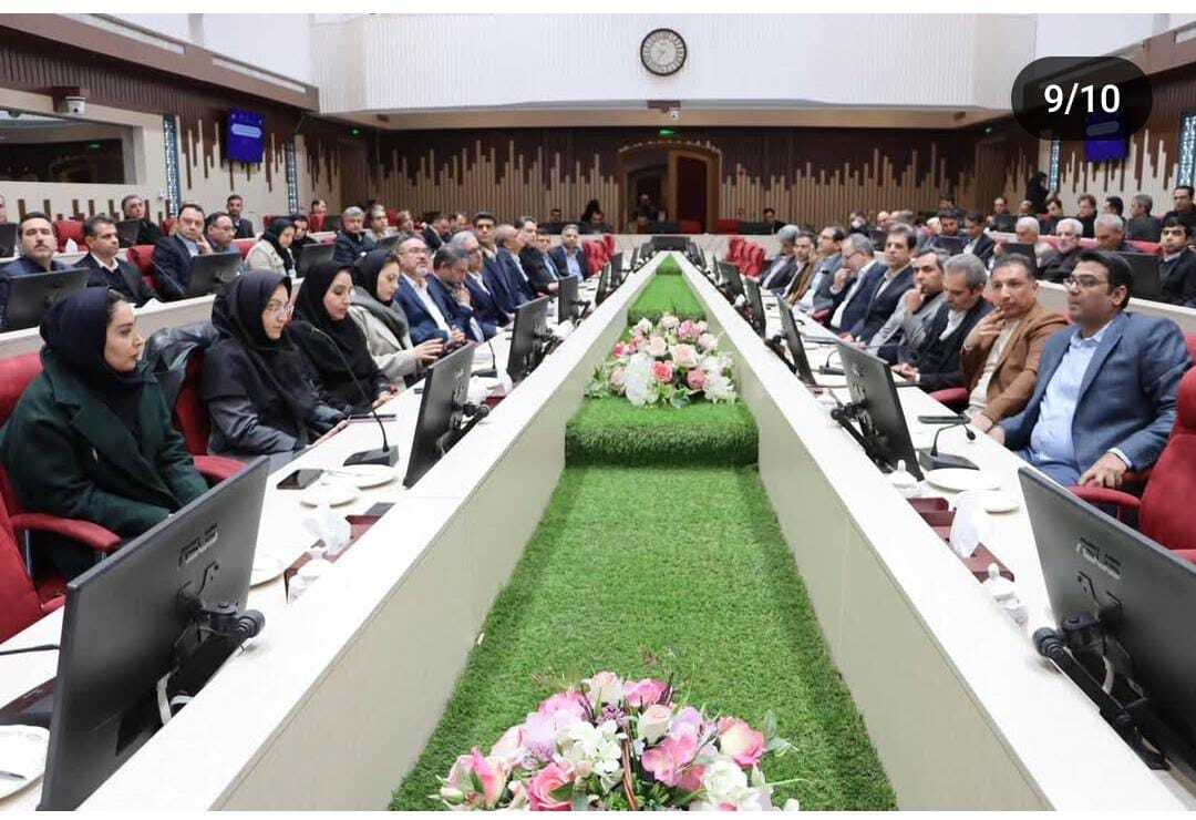 آیین اعطای اعتبارنامه های منتخبین دهمین دوره انتخابات هیات مدیره سازمان نظام مهندسی ساختمان خراسان رضوی